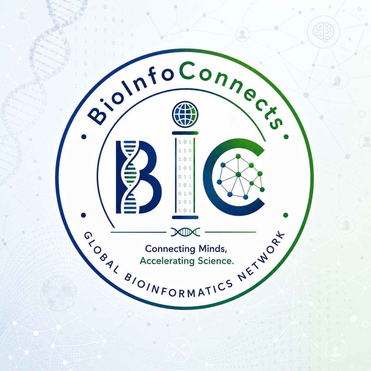 BioInfoConnects Logo